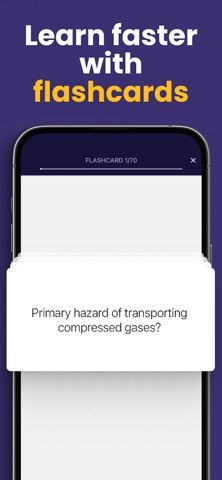 CDL HazMat Practice Test 2026 iPhone screenshot