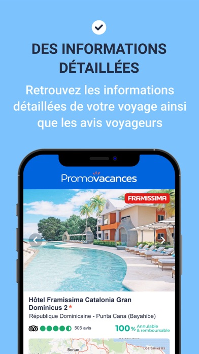 Promovacances : Vols, Séjours Screenshot