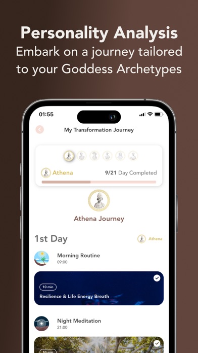 Goddess: Self Care & Wellness Screenshot