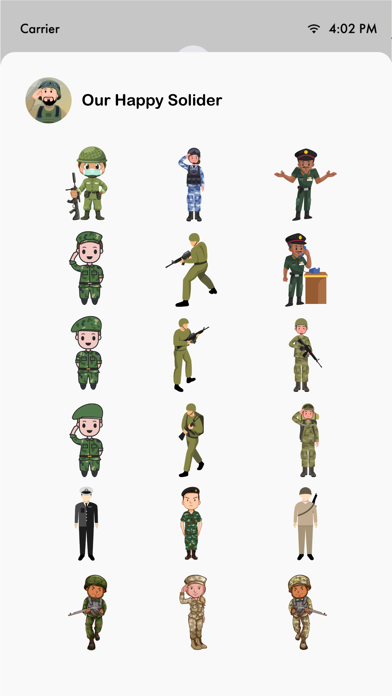 Screenshot #3 pour Our Happy Soldiers