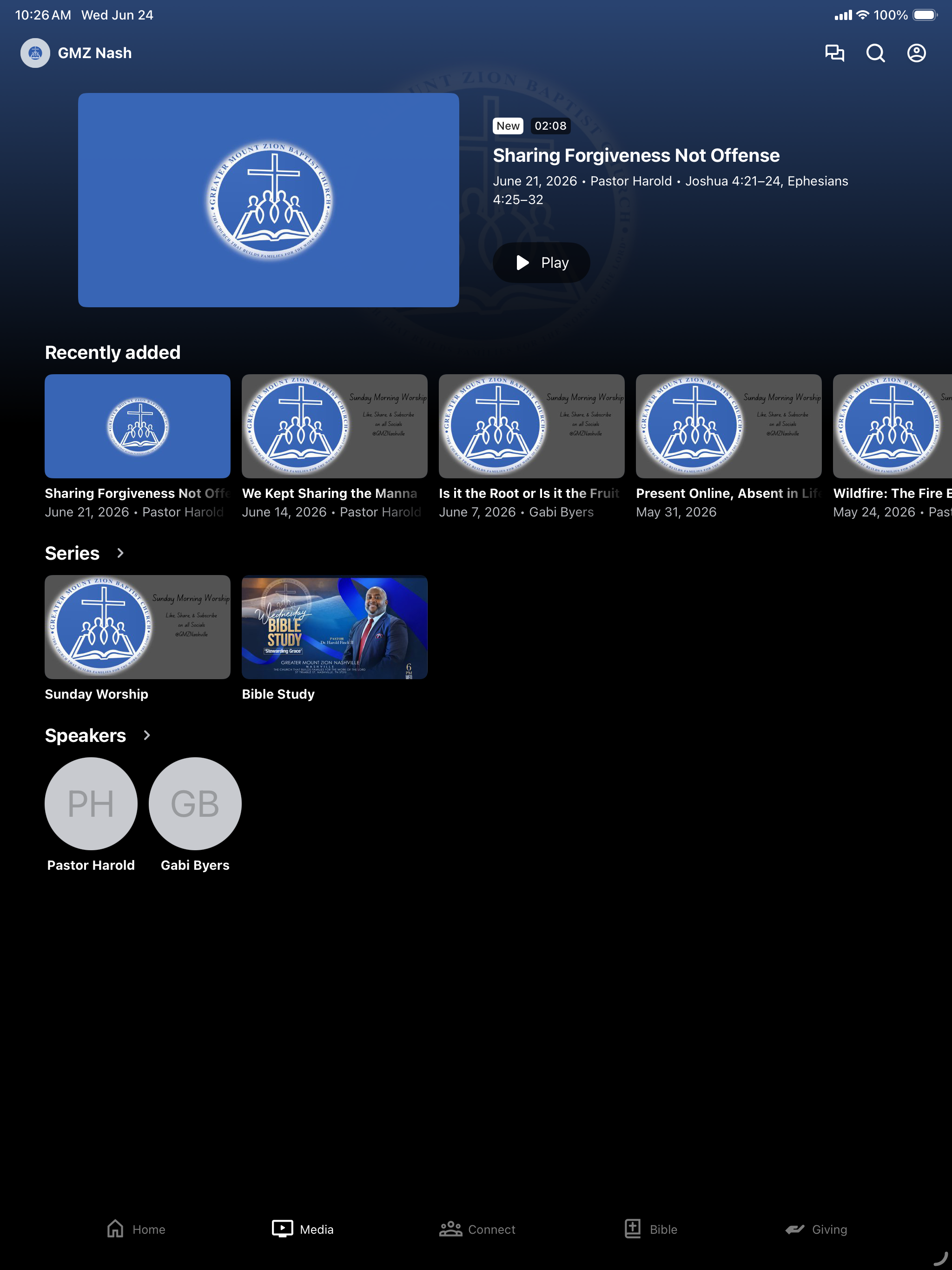 Greater Mt. Zion Church screenshot 9