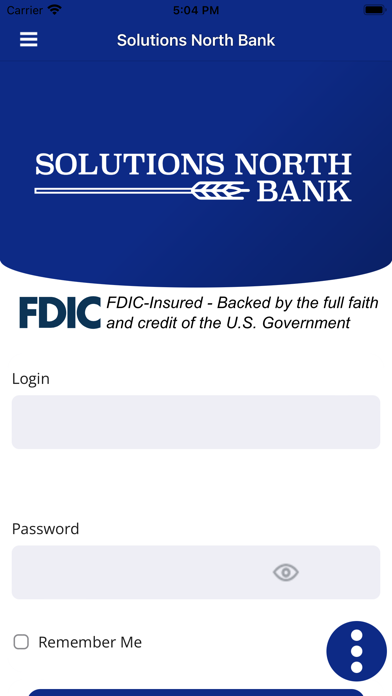 Solutions North Bank Mobile Screenshot