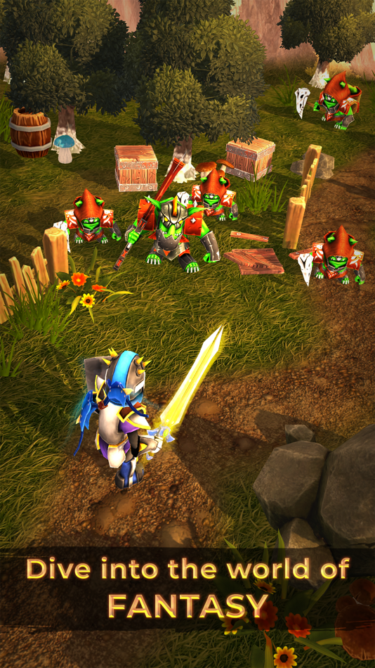 #1. Crusado: Roguelike RPG 3D Game (iOS) 由: Andrey Baranov