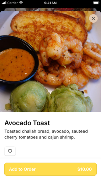 App screenshot