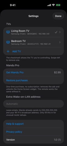 Mandu: Smart TV Remote screenshot 7