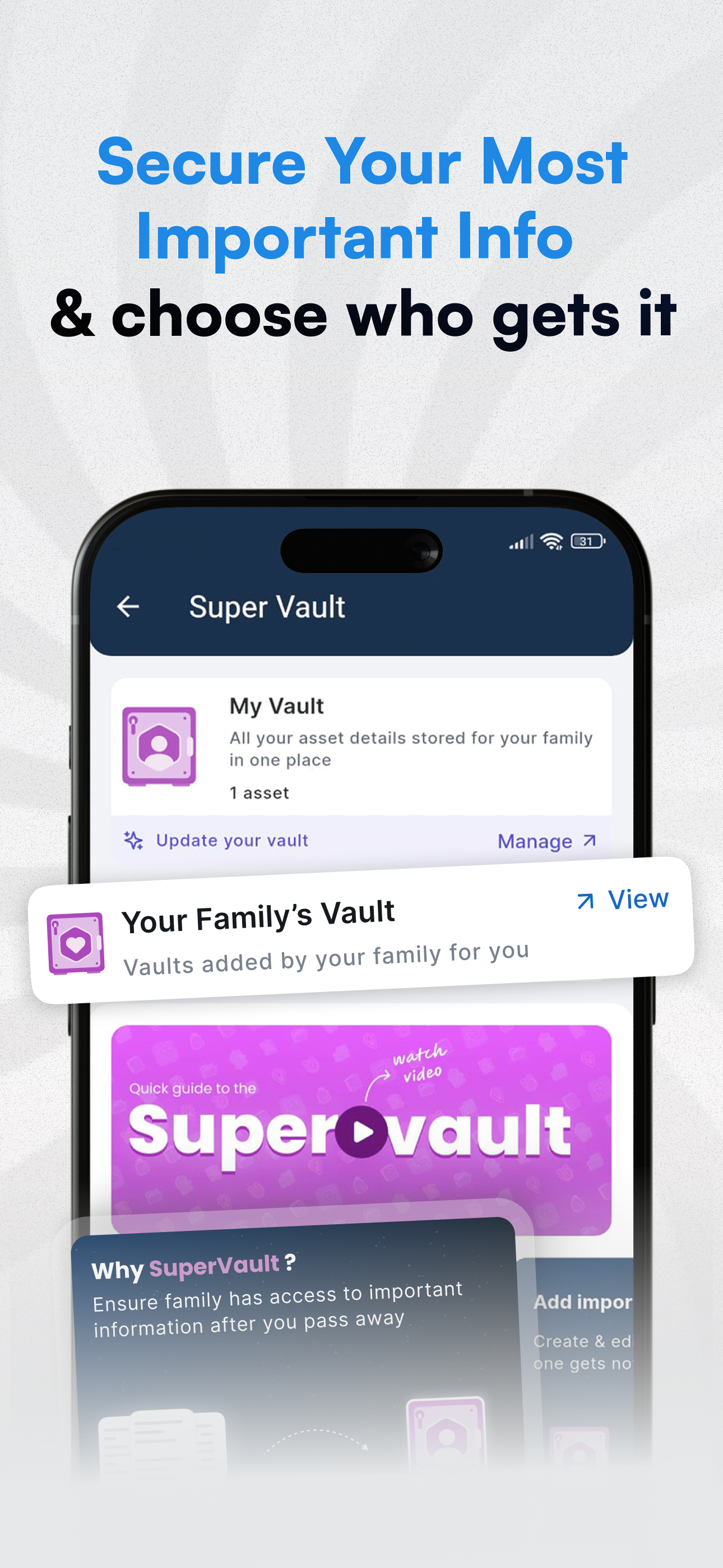SuperFam - Shared Family App