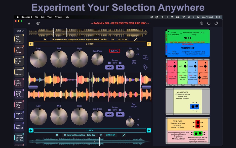 #4. Selection B (macOS) 게시자: Nicolas Cassan
