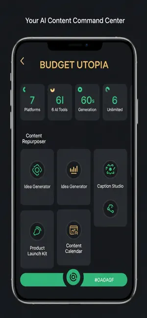 Budget Utopia Creator Suite screenshot 2