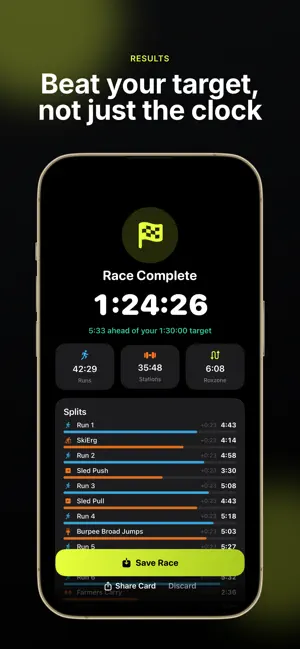 Hyrox Race Tracker: RoxLane screenshot 4
