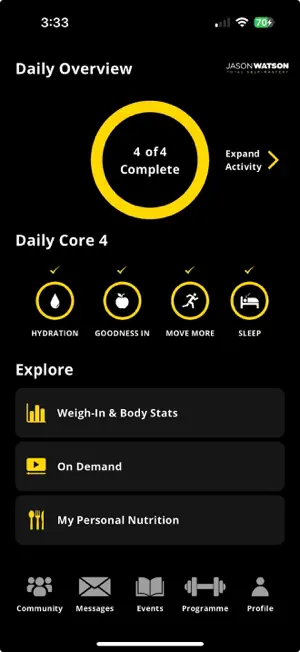 Watson Fitness App screenshot 3