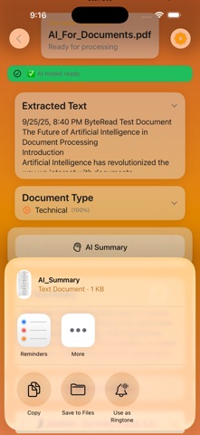 ByteRead screenshot