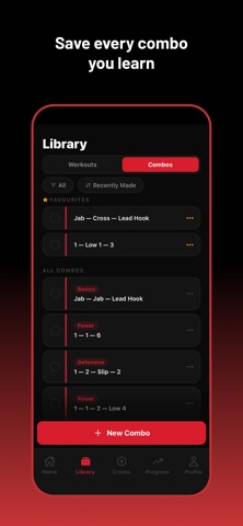 Bagwork: Boxing Combos & Timer iPhone screenshot