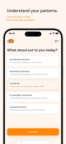 Kito: Daily Reflection Screenshot 1 of 5