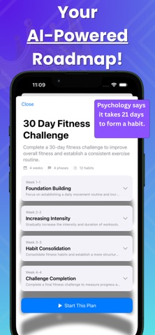 HabitForge: AI Habit Coach screenshot