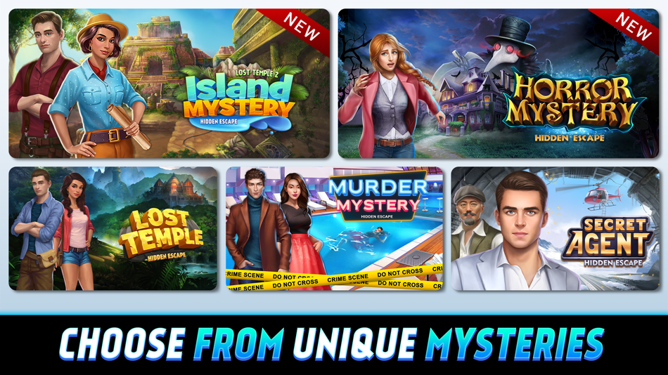 #8. Hidden Escape Mystery Cases (iOS) 来自: Supercharge Mobile Corp