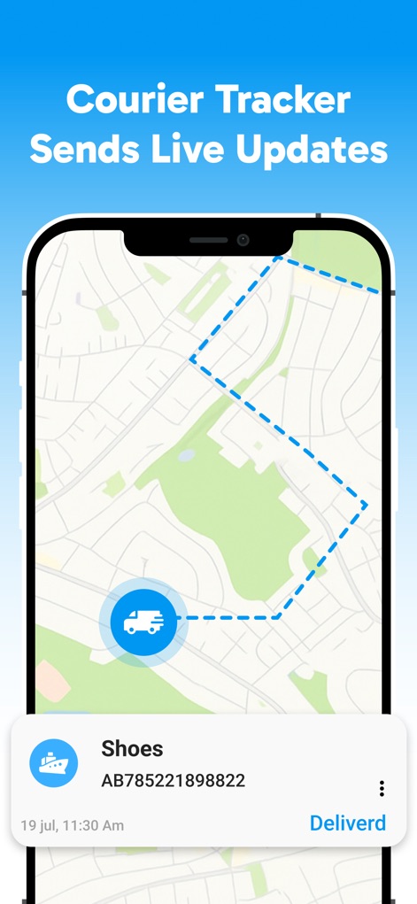 Package Tracker : Courier Info - Shopping App | MWM