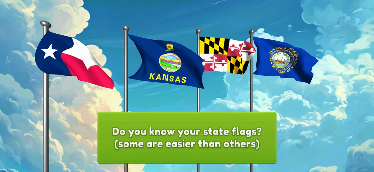 Screenshot #2 pour USA State Name Guess 3D