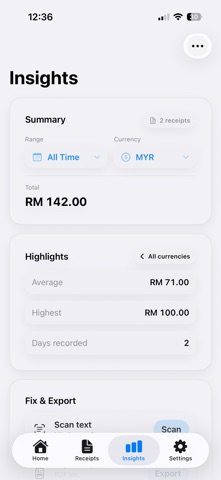 Receipt Vault Secure Screenshot 6 of 10