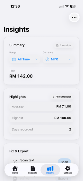 Receipt Vault Secure Screenshot 6 of 10
