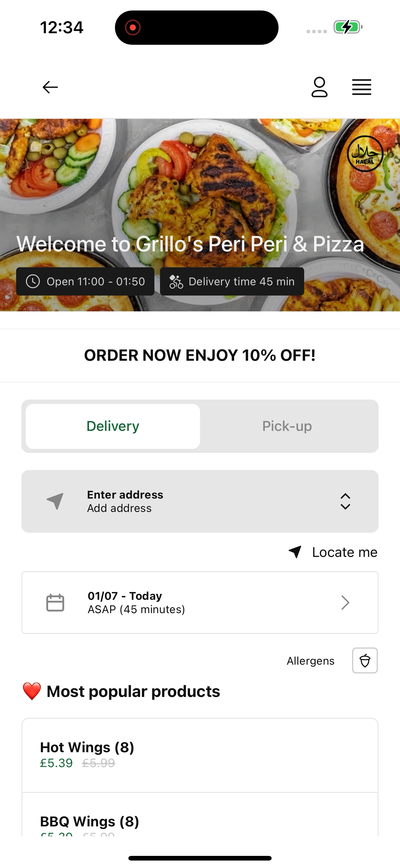 Grillo's Peri Peri & Pizza screenshot 6