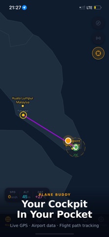 InFlight - Flight Map Screenshot 6 of 8