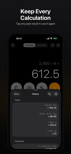 Calculator: Simple & Clean screenshot 3