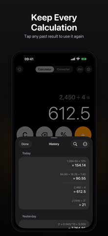 Calculator: Simple & Clean Screenshot 3 of 6
