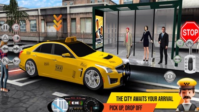 Taxi Simulator 2023: Taxi Game Screenshot