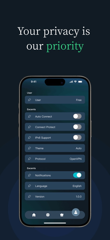 VPN - New VPN Planet Buck - 이 앱은 자동 연결 및 연결 보호와 같은 다양한 맞춤형 보안 설정을 제공하여 사용자가 자신의 필요에 맞게 VPN 경험을 최적화할 수 있도록 합니다.