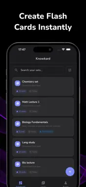 Knowkard: Flash Cards Learning screenshot 3