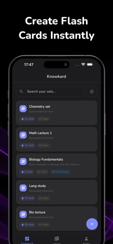 Knowkard: Flash Cards Learning Screenshot 3 of 7