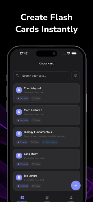 Knowkard: Flash Cards Learning Screenshot 3 of 7