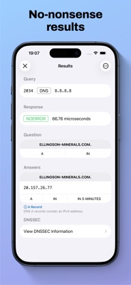 DNS Inspector screenshot 2