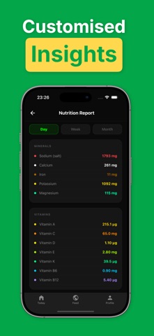 Nutrax: AI Food Tracker Screenshot 6 of 9