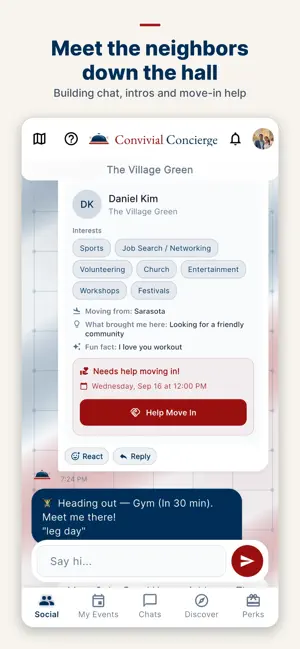 Convivial Concierge screenshot 1