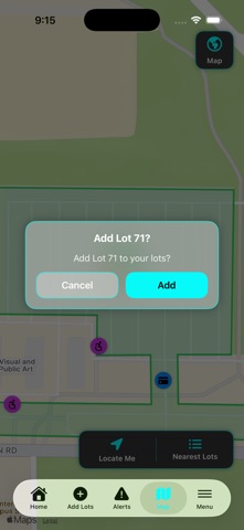 ParkNarc: Parking Alerts Screenshot 2 of 10