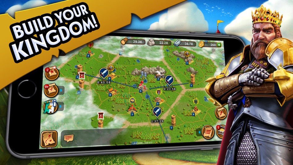 #2. Medieval Kingdoms - Castle MMO (iOS) 由: XYRALITY GmbH