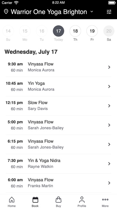 Warrior One Yoga Screenshot