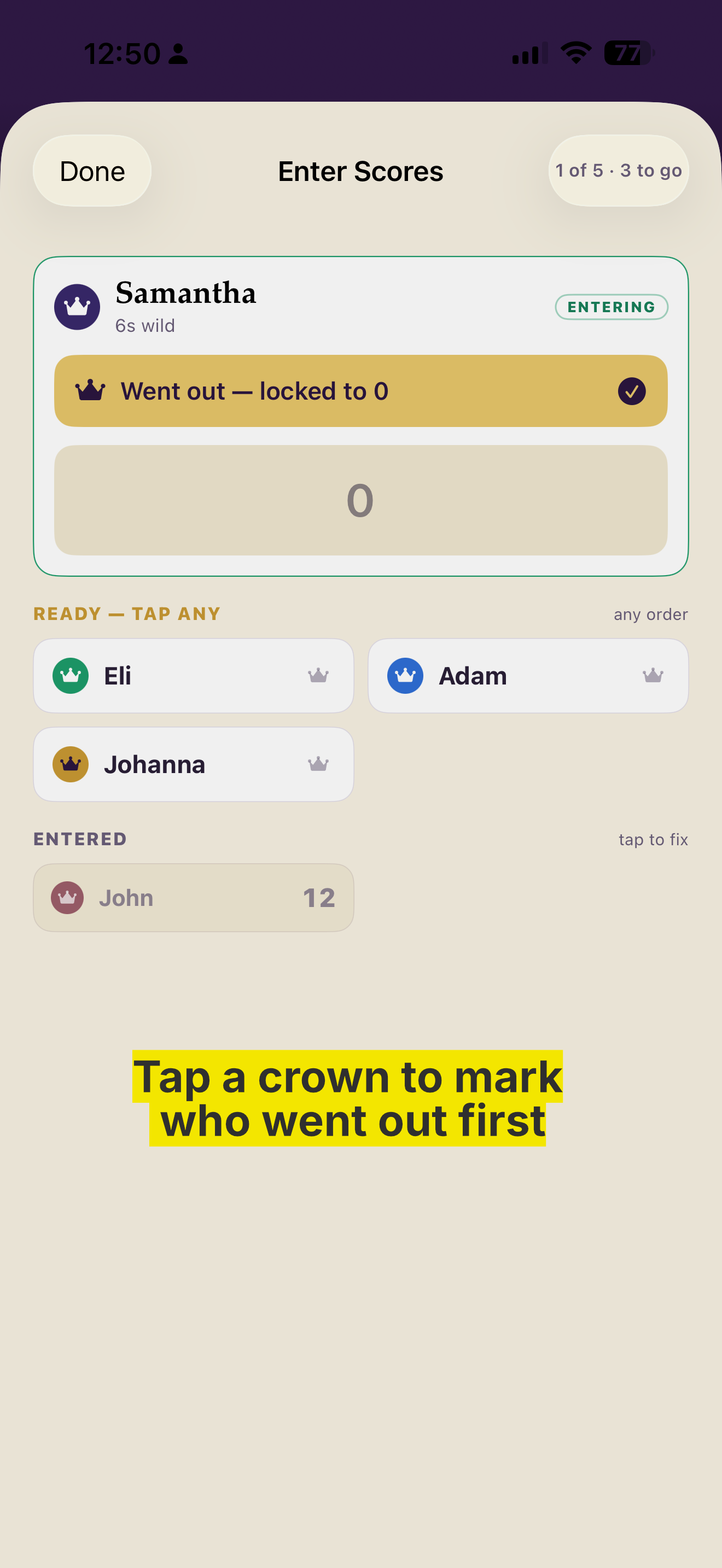 Coronation Scorekeeper screenshot 4
