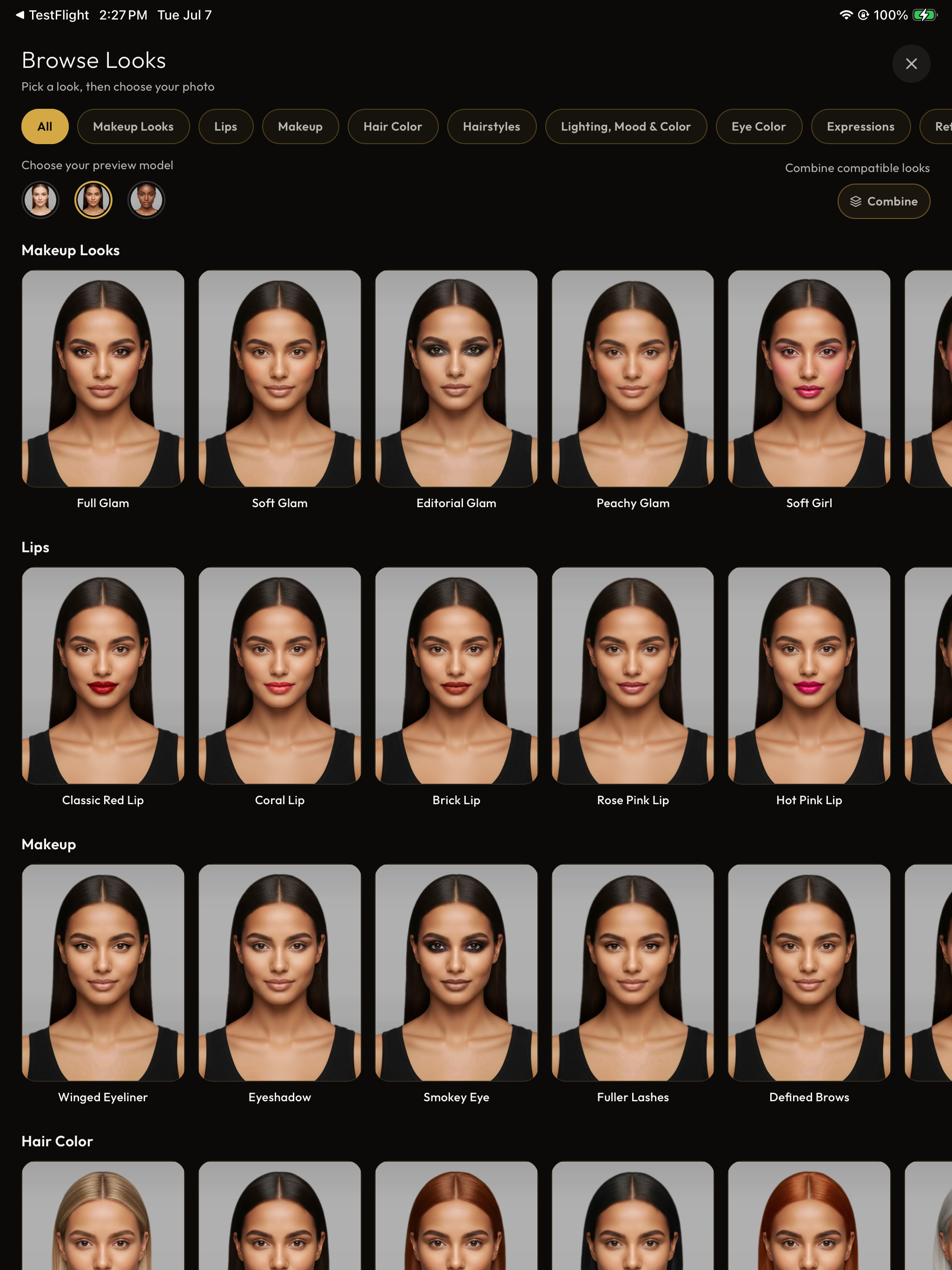 QuickGlow: Style & Face Editor screenshot 21