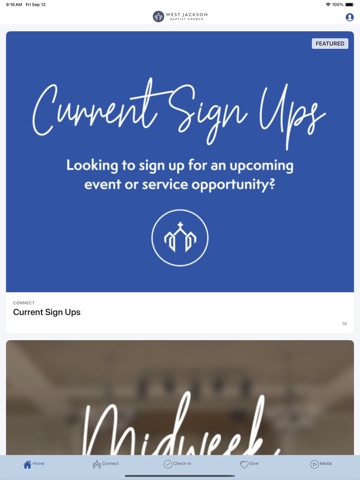 West Jackson Baptist Church app screenshot 3