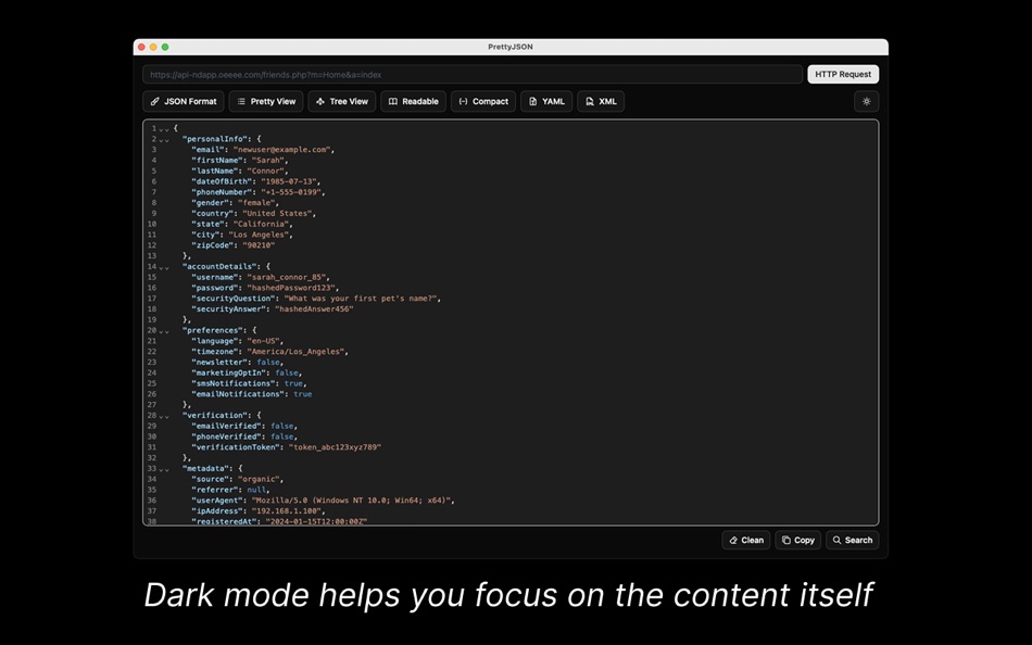 #10. PrettyJSON (macOS) Bởi: 缤 黄
