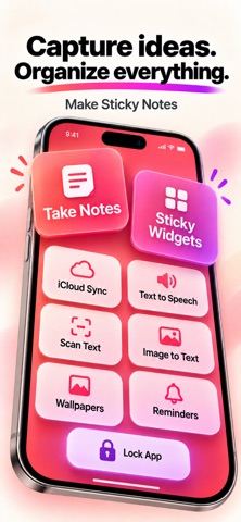 Mini Notes: Sticky Home Widget Screenshot 5 of 10