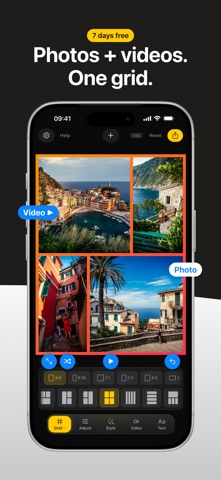 Collaj — Photo & Video Collage screenshot