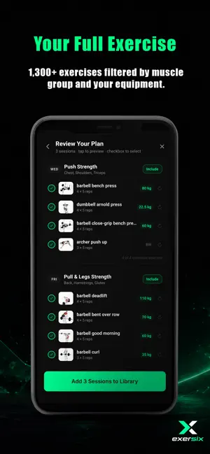 Exersix - AI Workout Tracker screenshot 3