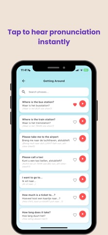 Dutch Phrasebook screenshot