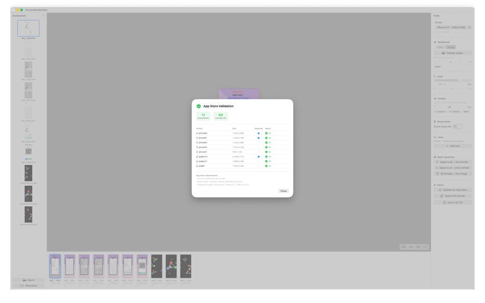 #5. ScreenshotBuilder (macOS) Által: Stefano Rampazzo