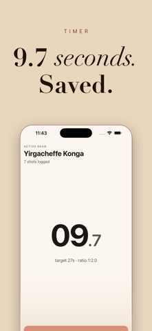 Pull Espresso Log Screenshot 2 of 5