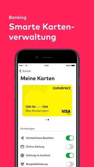 Screenshot von Comdirect Young auf dem iPhone 4