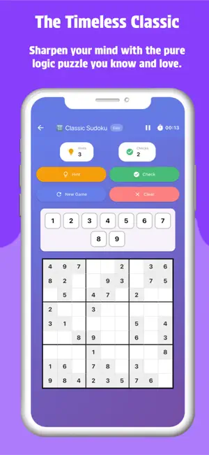 Sudoku Puzzle Game – Elluga screenshot 2